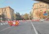 У центрі Дніпра перекрили рух через ремонт трамвайних колій