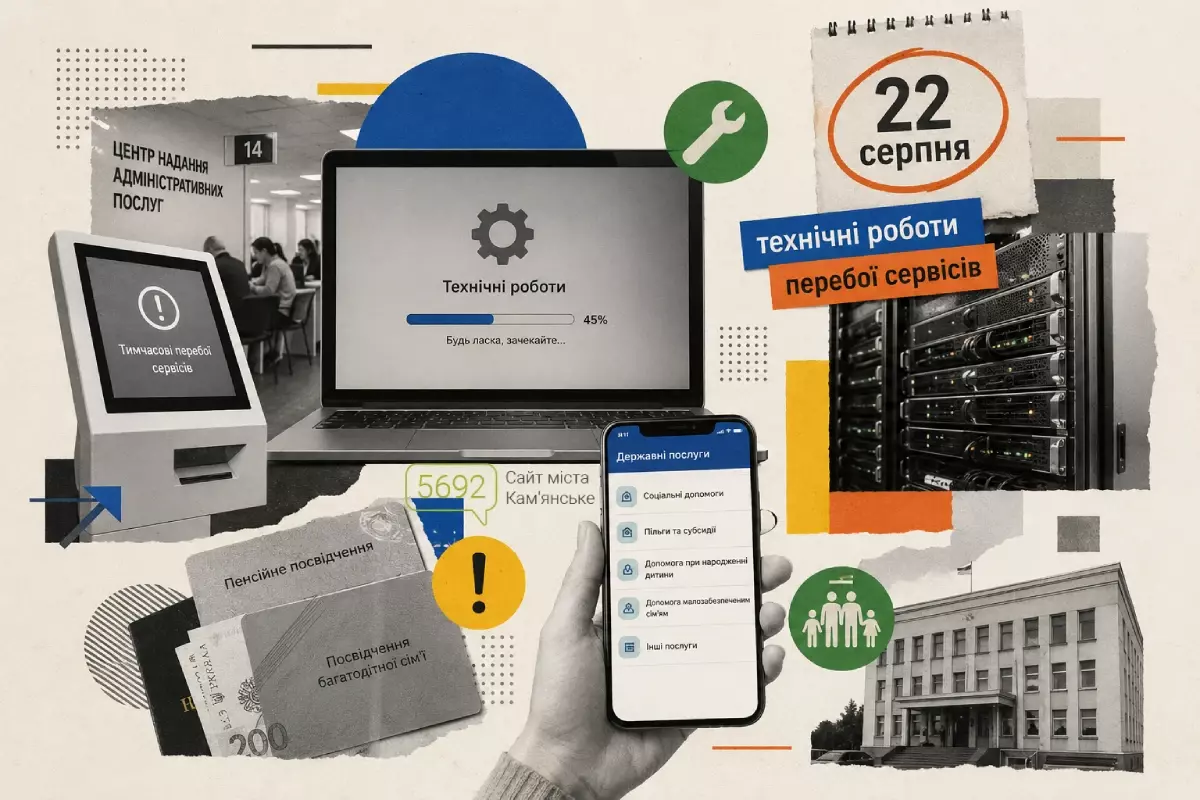 22 серпня частина соцсервісів може працювати з перебоями