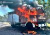 На Нікопольщині росіяни повторно атакували рятувальників під час гасіння пожежі
