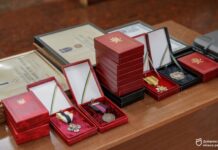 У Дніпрі напередодні Дня Незалежності відзначили близько 50 військових 91-го батальйону