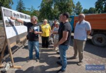 У Кам’янському розпочали реконструкцію Меморіального комплексу на Майдані Героїв