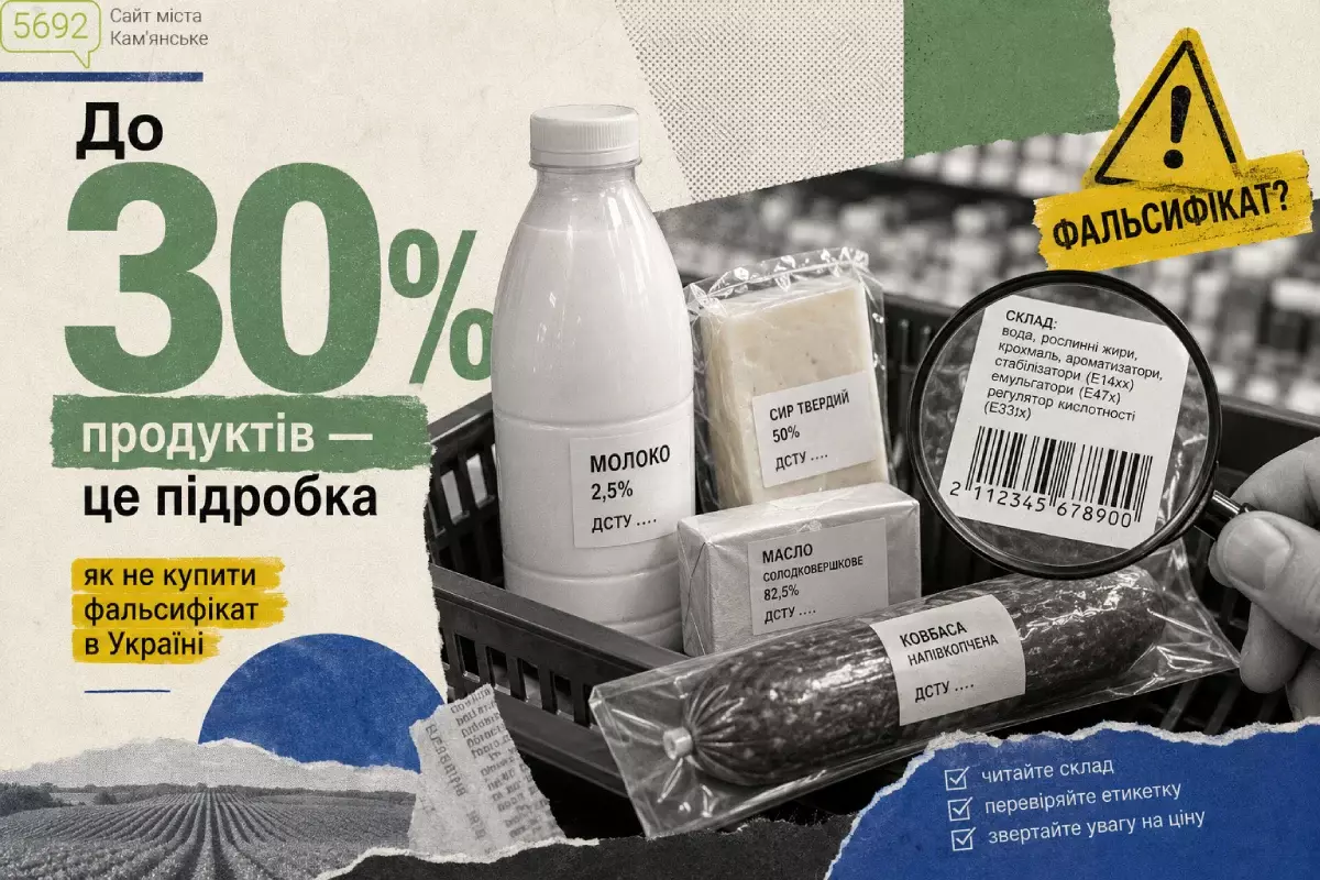До 30 відсотків продуктів це підробка: як не купити фальсифікат в Україні