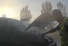 У Дніпрі посеред дороги загорівся автомобіль