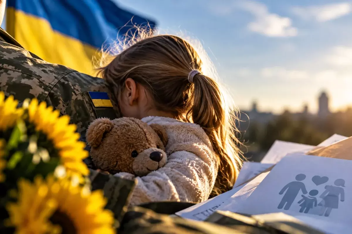 Одноразова матеріальна допомога до Дня захисту дітей для родин загиблих Захисників