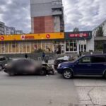 У Дніпрі п’яний водій не впорався з маневром на парковці та спричинив ДТП