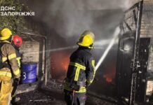 У Запоріжжі під час пожежі ледь не загинув чоловік та вигоріли вщент 2 автомобілі