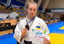 Дзюдоїстка з Кам’янського здобула «бронзу» чемпіонату України