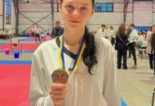 Спортсменка з Кам’янського здобула «бронзу» чемпіонату України з тхеквондо