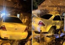 В’їхав у паркан та приватний будинок: у Дніпрі нетверезий водій вчинив ДТП