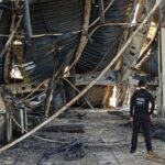 У Запоріжжі через атаку російського дрона пошкоджений торговельний центр, є постраждалий