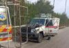 У Запоріжжі російський дрон атакував автомобіль саперів ДСНС