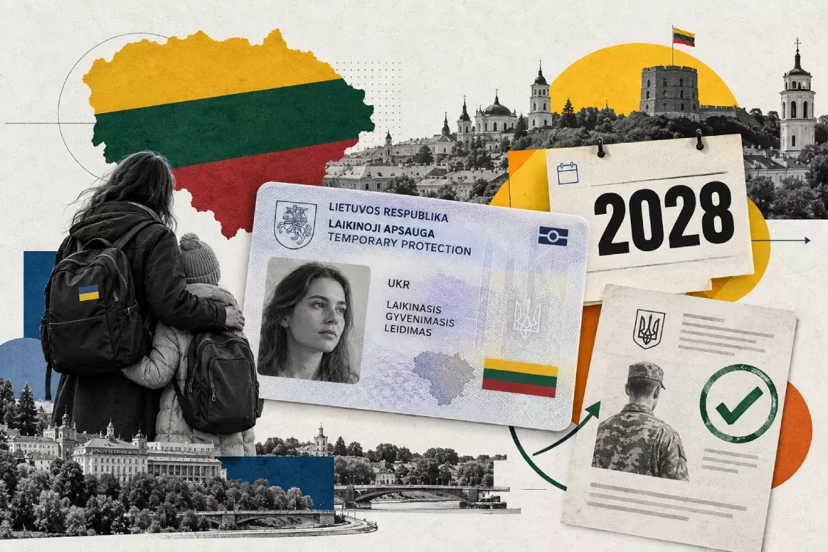 Литва продовжила захист для українців до 2028 року, але запровадила нову умову